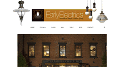Desktop Screenshot of earlyelectrics.com